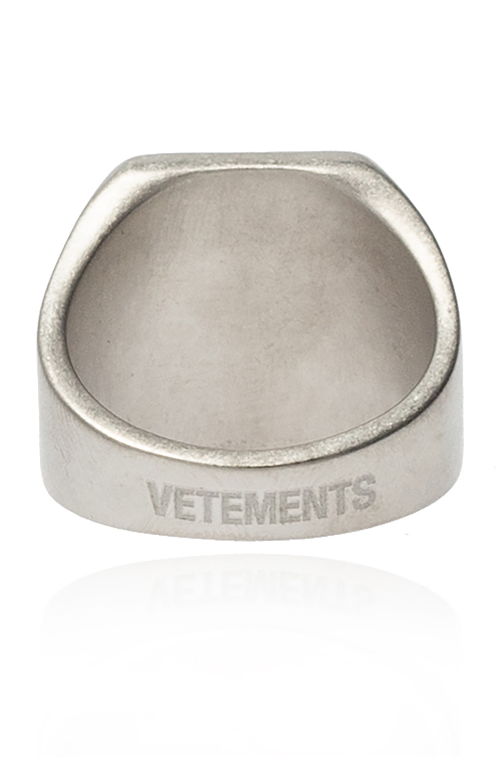 VETEMENTS Brass ring with logo
